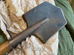 Original Wwii Soviet Russian Spaten Shovel-dateds 1943