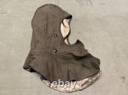 Original Wwii Soviet Russian Winter Gas Mask Hood-dated 1944
