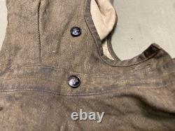 Original Wwii Soviet Russian Winter Gas Mask Hood-dated 1944