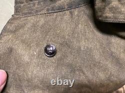 Original Wwii Soviet Russian Winter Gas Mask Hood-dated 1944