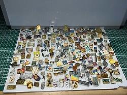 Over 230 Pcs of LOT COLLECTION RUSSIAN SOVIET Tourist BADGES PIN USSR
