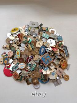 Over 350 Pcs of LOT COLLECTION RUSSIAN SOVIET Tourist Sport Politic BADGES Pin