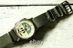 POBEDA BURAN Antarctic polar bear Arctic USSR Vintage watch Russian Victory