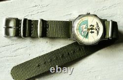 POBEDA BURAN Antarctic polar bear Arctic USSR Vintage watch Russian Victory