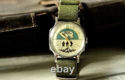 POBEDA BURAN Antarctic polar bear Arctic USSR Vintage watch Russian Victory
