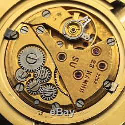 POLJOT DE LUXE soviet vintage watch mechanical USSR Russian Watch men