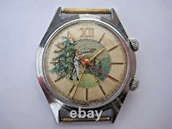 POLJOT SIGNAL ALARM SOVIET RUSSIAN USSR 1MChZ Watch