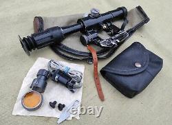 PSO-1. Russian USSR vintage optical scope PSO-1. Illuminating reticle. 1968