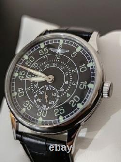 Pobeda Watch Aviation Mechanical USSR Soviet Wrist Russian Rare Men's