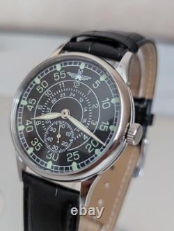 Pobeda Watch Aviation Mechanical USSR Soviet Wrist Russian Rare Men's