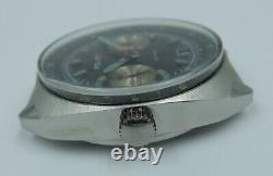 Poljot Black Vintage USSR Russian Soviet watch Chronograph Sturmanskie 3133 6118