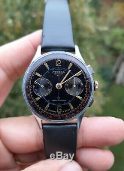 Poljot Strela Sekonda CHRONOGRAPH cal. 3017 USSR Vintage Soviet Russian Watch