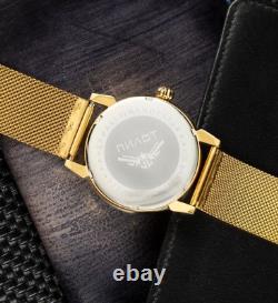 Poljot Watch 24 Mechanical Aviator Soviet Russian USSR Men's Military Vintage