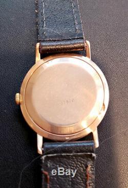 Poljot vintage soviet solid gold 583 / 14k watch 17 jewels made in USSR, Russian