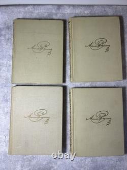 Pushkin Collected Works 8 Vol Set Russian Literature USSR 1967