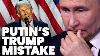 Putin S Disappointment As Trump Victory Brings More Doubts Over Invasion Frontline