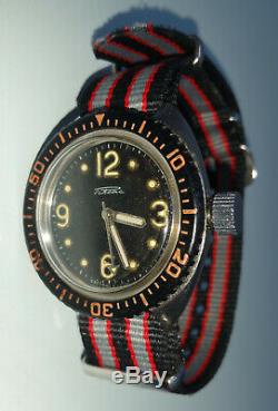 RAKETA Amphibian Military + BOX! Diver CCCP Russian Federation 2609. HA Soviet