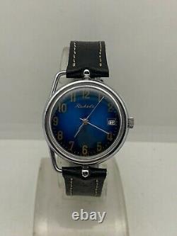 RAKETA CLAMP Vintage Soviet Russian Men`s WristWatch USSR. Collectibles RARE