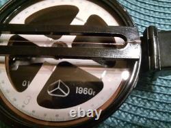 RARE 1960 Russian Soviet USSR Army Military Compass Bussola BSh-1 in Wooden Box