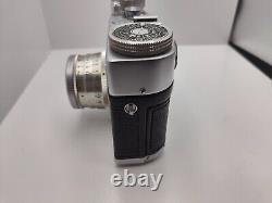 RARE! Leningrad USSR Russian Camera + Jupiter-8 lens #005786