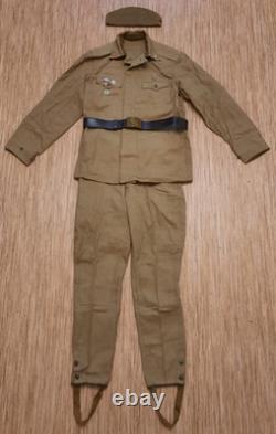 RARE Military Soviet Afghanka Syriyka Sand Camo Uniform Russian USSR Afghanistan