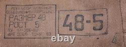 RARE Military Soviet Afghanka Syriyka Sand Camo Uniform Russian USSR Afghanistan