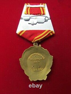 RARE Original Soviet Russian Gold & Platinum Orden ORDER of LENIN, Low#196832