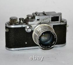 RARE RUSSIAN USSR ZORKI 3 LEICA COPY CAMERA + JUPITER-8 lens, f2/50mm (1)