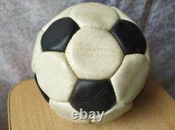 RARE Soviet USSR Vintage Leather Football Ball Soccer Sport