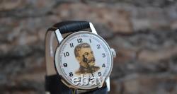 RARE Soviet Watch POBEDA With History JOSEPH STALIN Russian Vintage Old USSR
