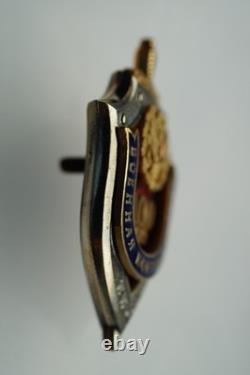 RARE-USSR Russian Soviet Badge For 100 years Military Counterintelligence in Box