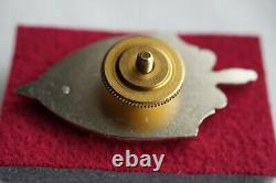 RARE-USSR Soviet Russian Badge For 100 years of VCHK KGB FSB in Box