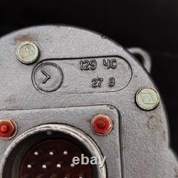 RARE VINTAGE USSR RUSSIAN 129-ChS 55M SOVIET AIRCRAFT COCKPIT CLOCK Achs-1