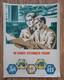 Rare Vintage Russian Soviet Industrial Building Propaganda Art Poster Ussr