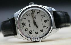 RARE? Vintage USSR Russian Soviet MECHANICAL Wrist Watch Raketa Serviced