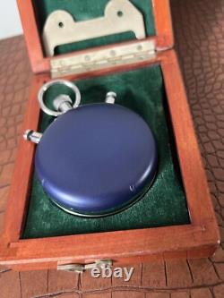 RARE vintage Soviet Russian stopwatch chronometer 1/60 second SLAVA. USSR