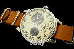 REGULATEUR LARGE VINTAGE STURMANSKIE aviation style Soviet Russian pocket watch
