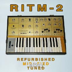 RITM-2 RAREST SOVIET ANALOG SYNTHESIZER with MIDI ussr russian moog prodigy