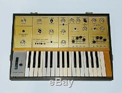 RITM-2 RAREST SOVIET ANALOG SYNTHESIZER with MIDI ussr russian moog prodigy