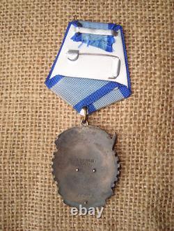 RUSSIAN RUSSIA SOVIET USSR CCCP BADGE Medal Order of the Red Banner LOW No