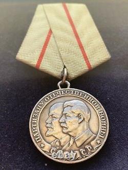 RUSSIAN SOVIET RUSSIA USSR Order Medal Partizan I Class