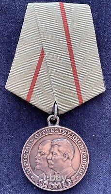 RUSSIAN SOVIET RUSSIA USSR Order Medal Partizan I Class