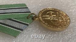RUSSIAN SOVIET? USSR PIN Medal For the Tapping of the Subsoil and Expansion