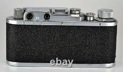 RUSSIAN USSR ZORKI 1 camera + TUBE COLLAPSIBLE INDUSTAR-22 lens, SERVICED (2)