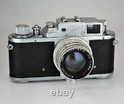 RUSSIAN USSR ZORKI 3M camera + JUPITER-8 lens, f2/50mm, SERVICED (1)