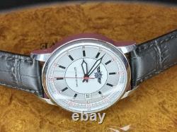 Raketa Aviator Mechanical Watch Sturmanskie Soviet USSR Military Calendar Day