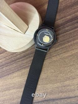 Raketa Copernicus Black Vintage Soviet Mechanical Mens Watch 1990s Sun Dial Rare