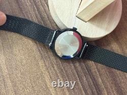 Raketa Copernicus Black Vintage Soviet Mechanical Mens Watch 1990s Sun Dial Rare