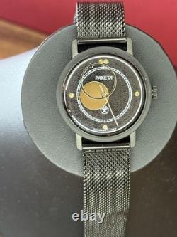Raketa Copernicus Black Vintage Soviet Mechanical Mens Watch 1990s Sun Dial Rare