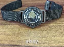 Raketa Copernicus Black Vintage Soviet Mechanical Mens Watch 1990s Sun Dial Rare